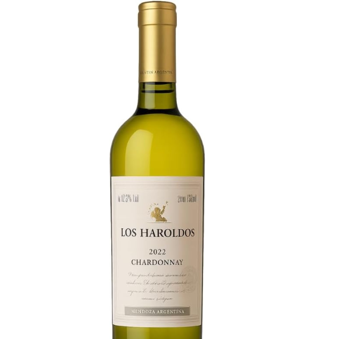 Vinho Branco Chardonnay Argentino Los Haroldos 750ml